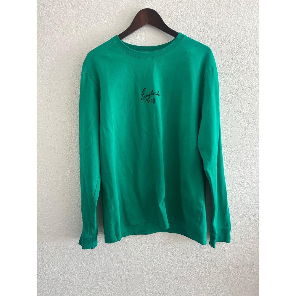 Eastside Golf Long Sleeve Shirt Mens XL Green Graphic Print Change 1961 Logo - Picture 2 of 12